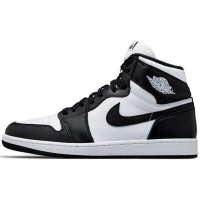 Кроссовки Nike Air Jordan 1 Retro Hi Og Black/White зимние